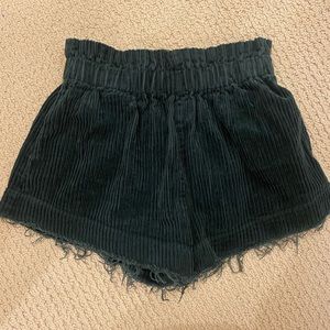 Urban Outfitters High Rise Corduroy Cutoffs